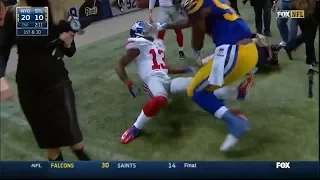 Odell Beckham Jr & Alec Ogletree 2014 wk 16 Highlights - CRAZY TRASHTALK