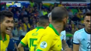 BRAZIL VS ARGENTINA HIGHTLIGHT   SEMI FINAL COPA AMERICA 2019