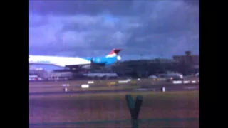 LuxAir ERJ145 Landing at Dublin