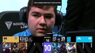 GG vs C9 / A perfect showcase of Dynamic Drafting / Draft Deep Dive #1