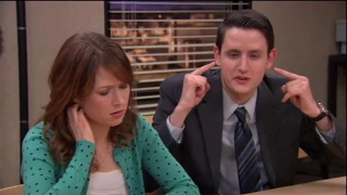 The Office - Gabe is as smooth as a porpoise for Erin.