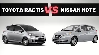 Toyota Ractis vs Nissan Note