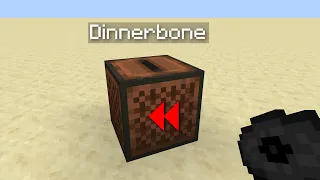 I named a Jukebox "Dinnerbone" to play music discs in reverse