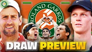 Nadal or Zverev? | Roland Garros 2024 | Draw Preview & Predictions