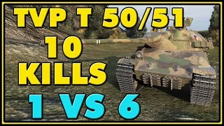 World of Tanks | TVP T 50/51 - 10 Kills - 8.7K Damage
