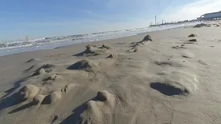 Galveston Beach, Tide in VR 180 3D 4K