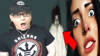 Top 5 SCARY Ghost Videos To SCARE you SENSELESS REACTION