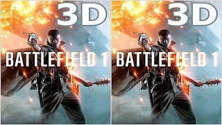 3D VR  video Battlefield 1 3D SBS VR box  google cardboard