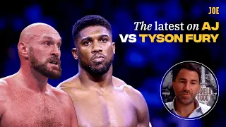 Eddie Hearn on Tyson Fury vs Anthony Joshua: "AJ is a winner”
