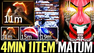 🔥 11min Fury + Power Tread — 4MIN 1ITEM PA Fastest Farm by Matumbaman WTF Dota 2 Pro