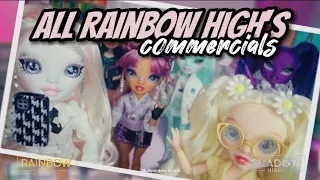 •ALL Rainbow High dolls commercials || 2020 - 2023• 🌈