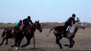 Ат шабыс апрель 2018  7-болим.  Horse racing in the village