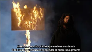 J. Cole - ​​p u n c h i n ’ . t h e . c l o c k | Subtitulada y explicada al español