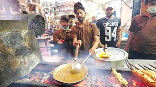 The ULTIMATE Karachi STREET FOOD Tour!! Dal Kachori, Kebabs & Rabri | Karachi, Pakistan