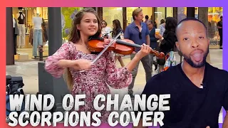 MIND-BLOWING REACTION TO WIND OF CHANGE - SCORPIONS | KAROLINA PROTSENKO - VIOLIN COVER