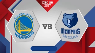 Memphis Grizzlies vs. Golden State Warriors - December 20, 2017