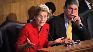 Senator Elizabeth Warren's First Banking Committee Hearing