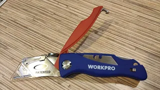 Складной нож WORKPRO.