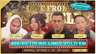 Garrett, Linglin, Xuan Liu & Nik Airball Play $25/50/100!! Commentary by David Tuchman