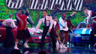 PC Dan body pops to the beat for your votes | Semi-Final 1 | Britain’s Got Talent 2017