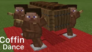 Minecraft Tutorial: How to Make a working coffin dance meme