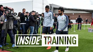 Inside Training: Exclusive behind-the-scenes access to Liverpool's Champions League media day