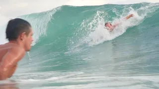 Some fun bodysurfing clips