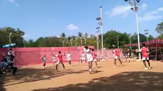 Pavai vs loyola Ball badminton TNPL match 2019 in karur