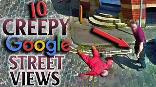Top 10 CREEPIEST Images Ever Found on Google Maps