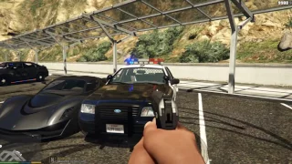 Slow Mo Gun Recoil | GTA V | 0mgbruh