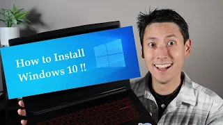 How To Install / Upgrade to Windows 10 FREE & EASY !!  -  Using Lenovo Computer