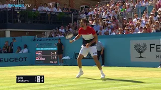 Cilic Defeats Djokovic to Wins Second Queen's Title | Queen's 2018 Final Highlights