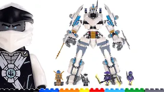 You want it, they Knee'd it: LEGO Ninjago Legacy Zane's Titan Mech Battle review! 71738