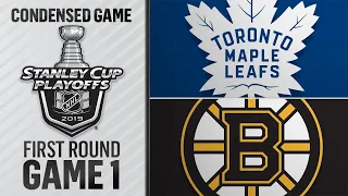 04/11/19 First Round, Gm1: Maple Leafs @ Bruins