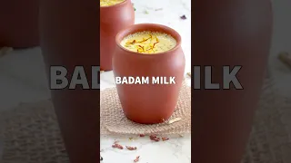 #Shorts Badam Milk (Indian Saffron Almond Milk)