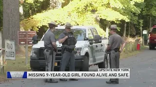 Missing 9-year-old girl in New York found safe, suspect in custody