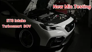 2022 WRX ETS Intake and Turbosmart Sound Test