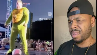 Why is this Man dressed up like a Ninja Turtle and jumping off stage? #dance | TFLA