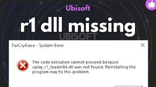 How To Fix r1 dll Missing in Uplay [WORKING 2024]