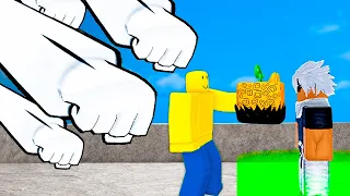 Griefing Players At The Blox Fruit Dealer