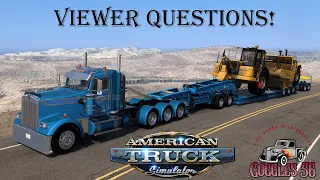 ATS | SCS W900 Heavy Haul | Triple Blackhawk | Viewer Questions!