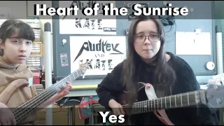 Heart of the Sunrise - #Yes - guitar + bass #イエス