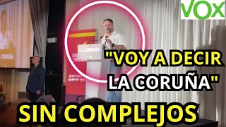 SANTIAGO ABASCAL 🔥SIN COMPLEJOS🔥: Por respeto a mi madre voy a decir que estoy en LA CORUÑA