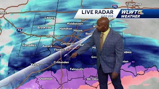 Snow moves in to Greater Cincinnati