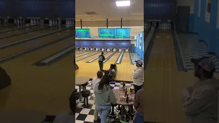 Timmy bowling a 300 game