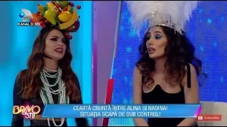 Bravo, ai stil! (18.05.) - Cearta crunta intre Alina si Nadina! Situatia a scapat de sub control!