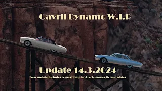 BeamNG.Drive Gavril Dynamo WIP update 14.03.2024 CET