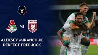 Aleksey Miranchuk's Perfect Free-Kick | RPL 2019/20