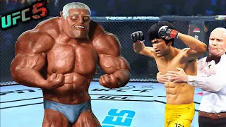 Old Graham vs. Bruce Lee (EA sports UFC 5) - Rematch