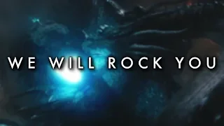 Godzilla vs Ghidorah (KOTM) - We Will Rock You「EDIT/MV」